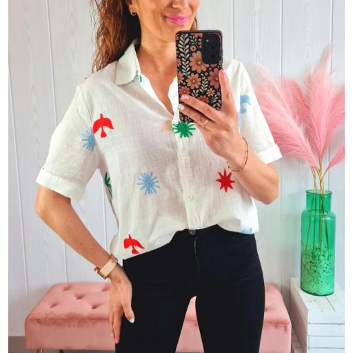 Camisa Dibujos Bordados [3]