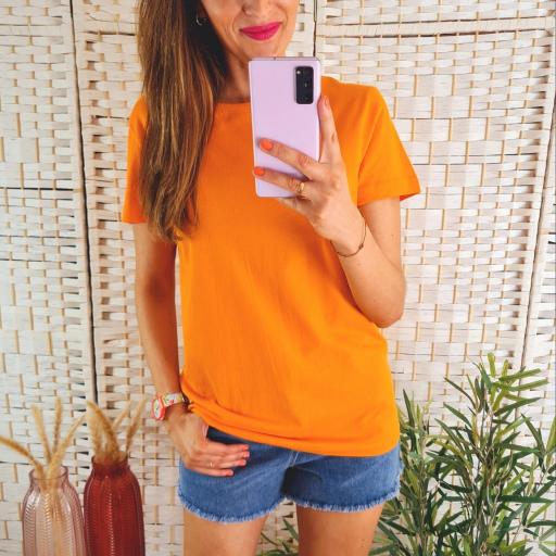 Camiseta Básica Naranja [1]