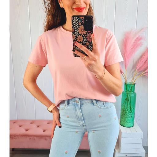 Camiseta Básica Rosa [2]