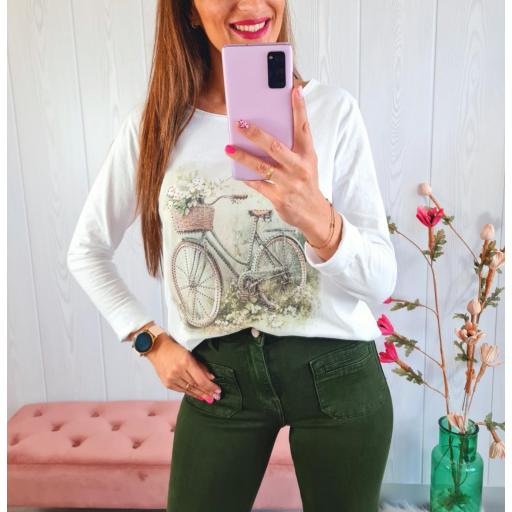 Camiseta Bici Verde [0]