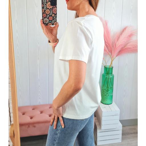 Camiseta Calavera Choco Rosa [2]