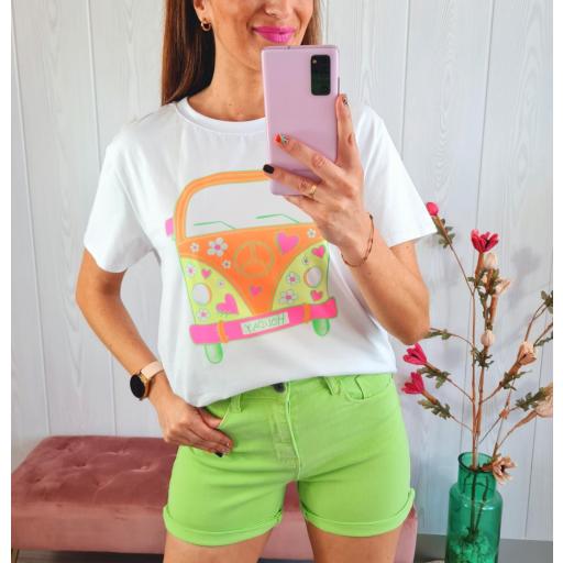 Camiseta Caravana Fosforita