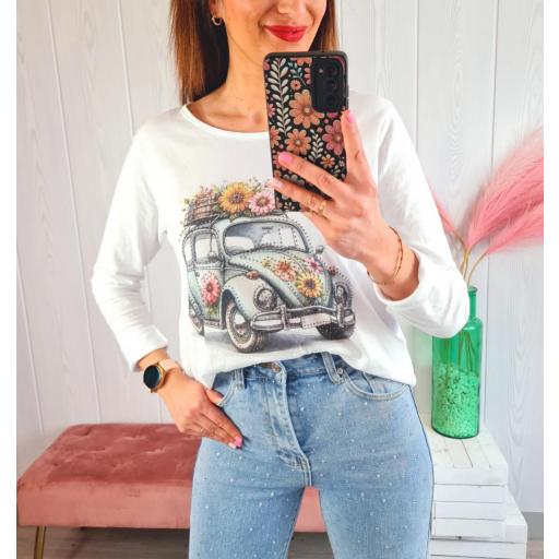 Camiseta Coche Verde [2]