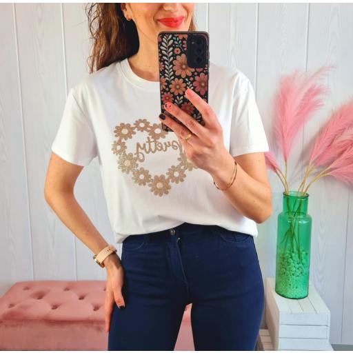 Camiseta Corazón Dorado [3]