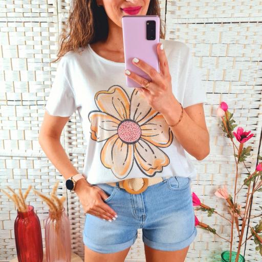 Camiseta Flor [0]