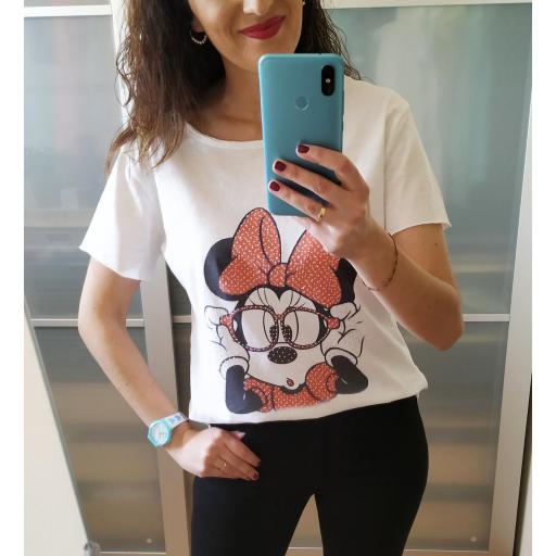 Camiseta Minnie Gafas [1]