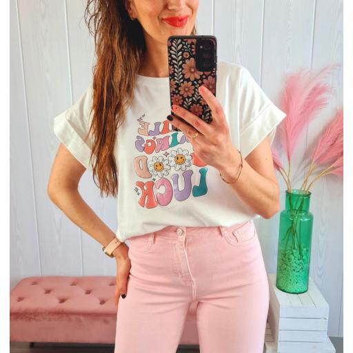 Camiseta Good Luck [0]