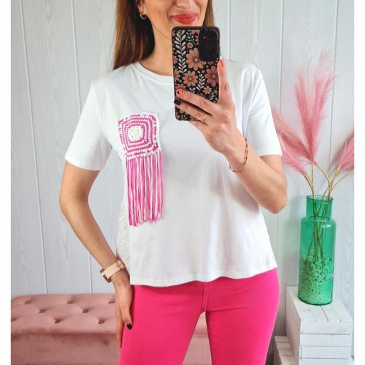 Camiseta Hilos Fucsias [2]