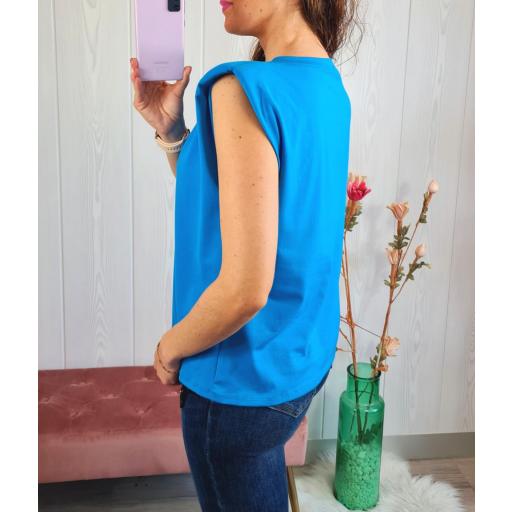 Camiseta Hombreras Azulona [2]