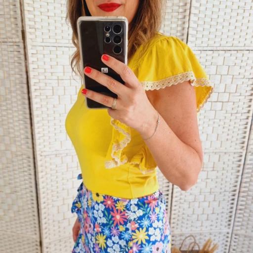 Camiseta Julia Amarilla [2]