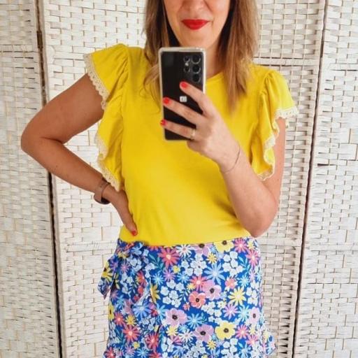 Camiseta Julia Amarilla [0]
