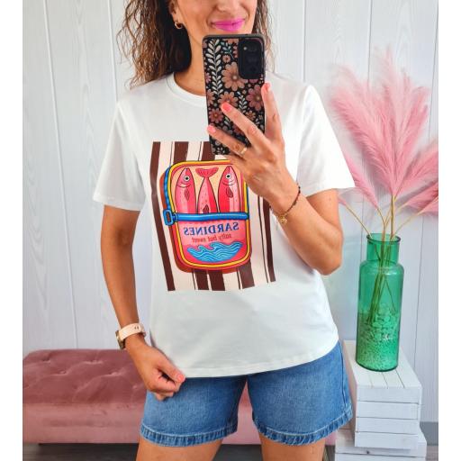 Camiseta Lata Sardinas Choco [1]