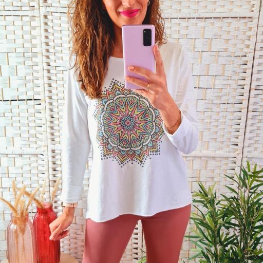 Camiseta Mandala Colorete [1]