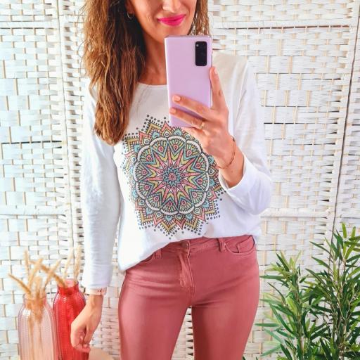 Camiseta Mandala Colorete [3]