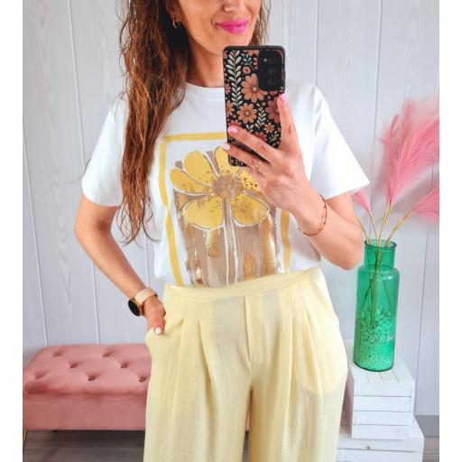 Camiseta Margarita Amarilla [0]