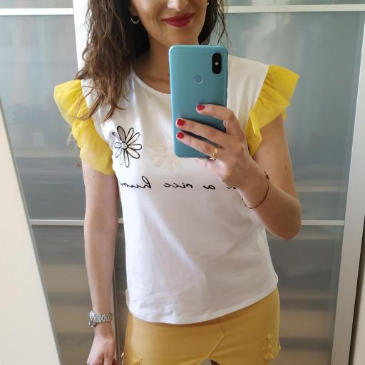 Camiseta Margaritas Amarilla [2]