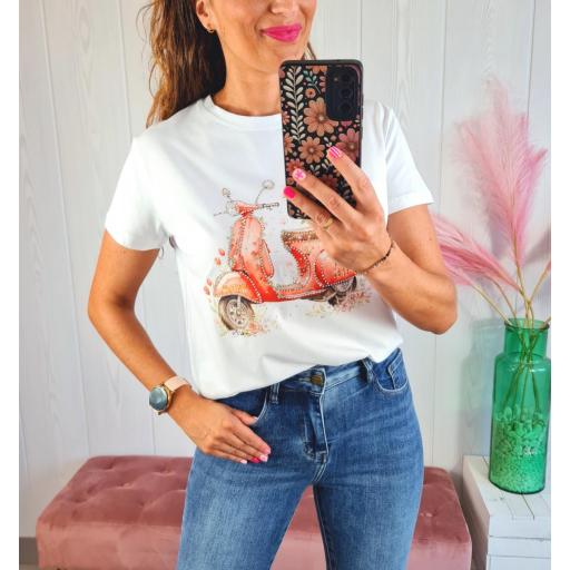 Camiseta Moto Coral [3]