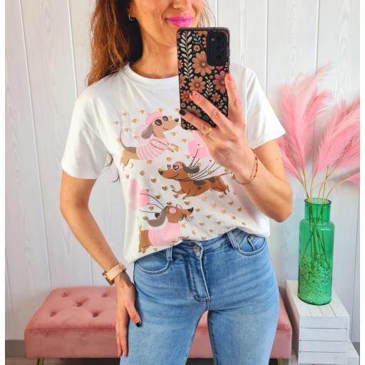 Camiseta Perros Globos [0]