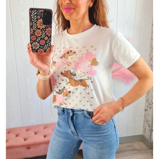 Camiseta Perros Globos [3]