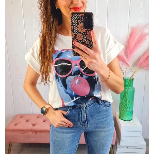 Camiseta Pompa Chicle