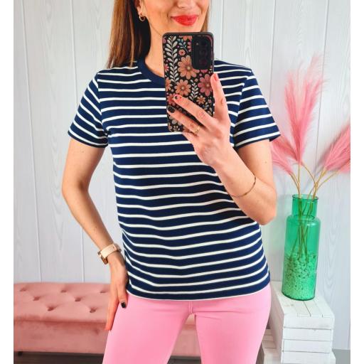 Camiseta Rayas Azules [1]