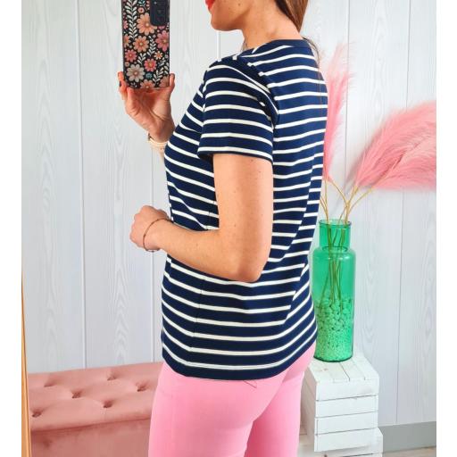 Camiseta Rayas Azules [2]