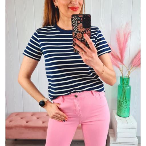 Camiseta Rayas Azules [3]