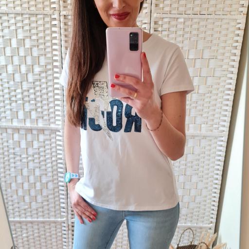 Camiseta Rock Azul [2]