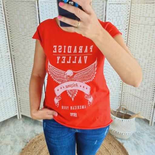 Camiseta Roja Paradise [3]