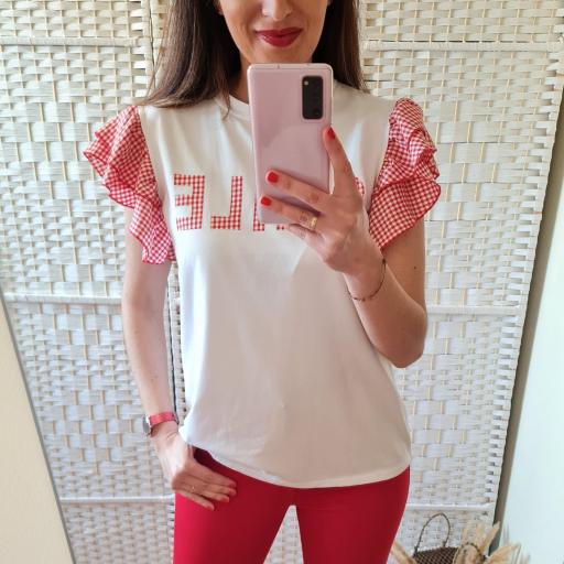 Camiseta Smile Roja [1]