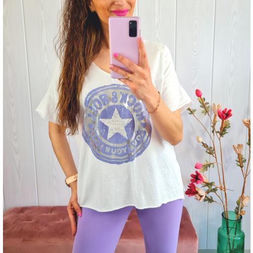 Camiseta Star Malva [1]
