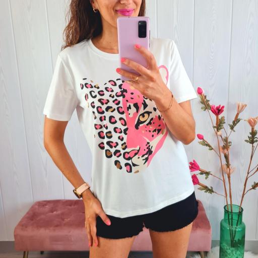 Camiseta Tigre Rosa [1]