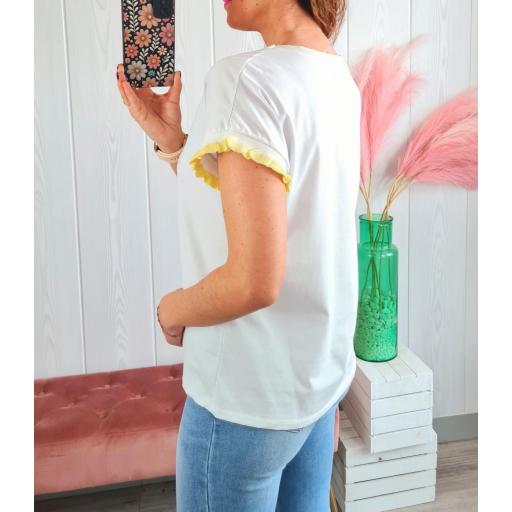 Camiseta Volante Amarillo [2]