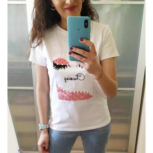 Camiseta Ojos Rosas [1]