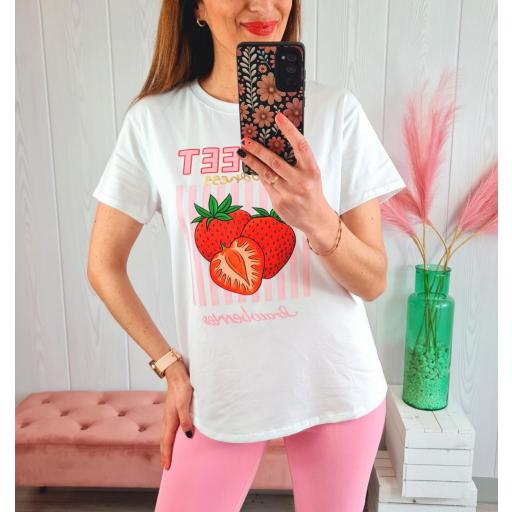 Camiseta Sweet Fresas [1]