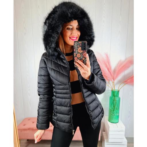 Cazadora Acolchada Negra [0]