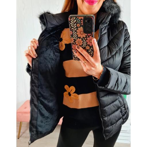 Cazadora Acolchada Negra [2]