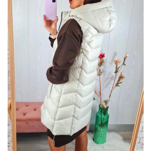 Chaleco Acolchado Beige [2]