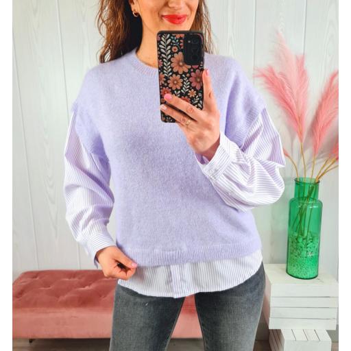 Chaleco Camisero Malva [3]