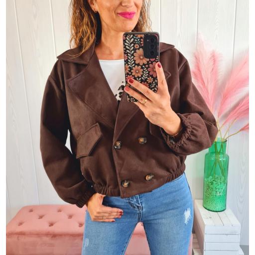 Chaqueta Chocolate Ante [3]