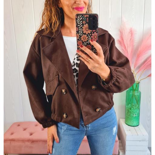 Chaqueta Chocolate Ante [1]