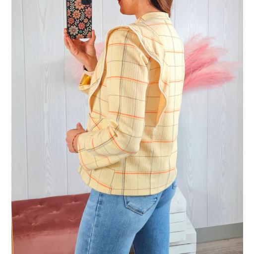 Chaqueta Cuadros Amarillos [2]