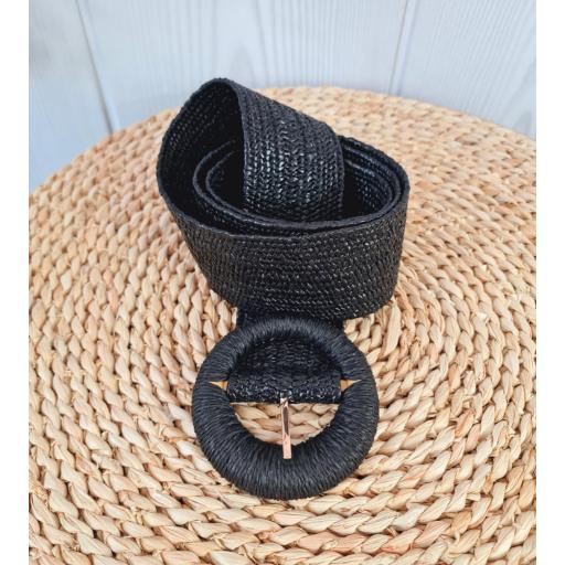 Cinturón Elástico Negro