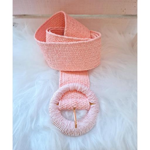 Cinturón Elástico Rosa
