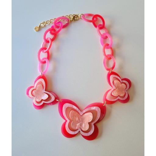Colgante Mariposas Rosas [0]
