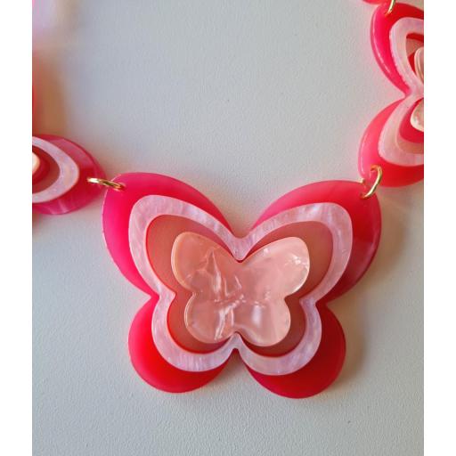 Colgante Mariposas Rosas [1]