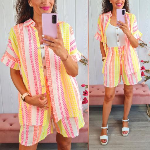 Conjunto Camisero Espiga Blanco