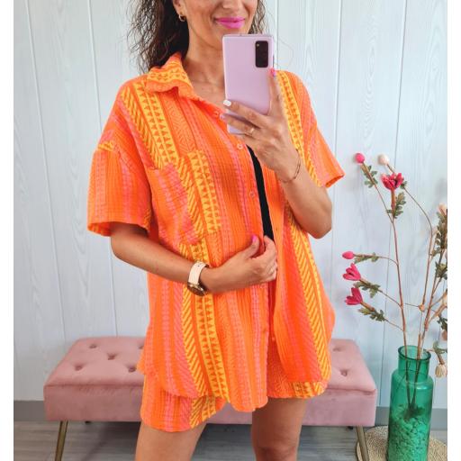 Conjunto Camisero Espiga Naranja [2]