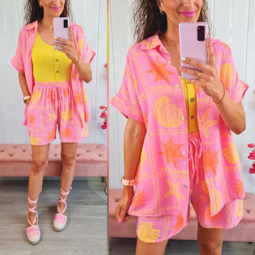 Conjunto Camisero Soles Rosa [0]