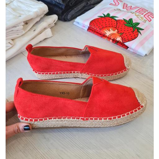 Espardeñas Rojas [0]